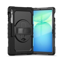 Tech-Protect TP368235 Solid 360 Samsung Galaxy Tab S10 FE+ 13.1 fekete ütésálló tok kijelzővédővel Tech-Protect TP368235 Solid 360 Samsung Galaxy Tab S10 FE+ 13.1 fekete ütésálló tok kijelzővédővel