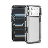 Haffner HF454172 Apple iPhone 17 Pro Matrix Clear kameravédős átlátszó szilikon tok Haffner HF454172 Apple iPhone 17 Pro Matrix Clear kameravédős átlátszó szilikon tok