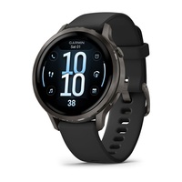 Garmin 010-03013-02 Venu 4 (41mm) fekete szilikon szíjjal sötétszürke okosóra Garmin 010-03013-02 Venu 4 (41mm) fekete szilikon szíjjal sötétszürke okosóra