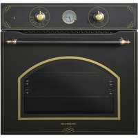 Hausberg HB-8055RST fekete-arany, rusztikus, beépíthető, sütőtér:57L, grill, légkeveréses sütő Hausberg HB-8055RST fekete-arany, rusztikus, beépíthető, sütőtér:57L, grill, légkeveréses sütő