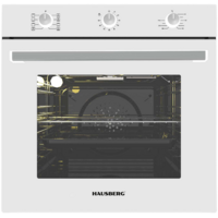 Hausberg HB-8053AB fehér, beépíthető, sütőtér:71L, grill, légkeveréses sütő Hausberg HB-8053AB fehér, beépíthető, sütőtér:71L, grill, légkeveréses sütő