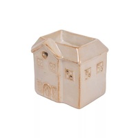 IRIS kerámia olajmécses, épület, krém 10 cm IRIS kerámia olajmécses, épület, krém 10 cm