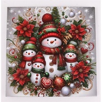 IRIS műanyag tálca, négyszögletű, karácsonyi dekoráció, hóemberek díszekkel mintás 30 x 2 cm IRIS műanyag tálca, négyszögletű, karácsonyi dekoráció, hóemberek díszekkel mintás 30 x 2 cm