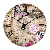 TOO CL-5625 Butterfly falióra 25,4cm TOO CL-5625 Butterfly falióra 25,4cm