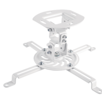 Stell SHO 1095 dönthető, forgatható fehér mennyezeti projektor tartó