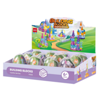 Deli Kastélyok, 6 féle modell, építőjáték tojásban Deli Kastélyok, 6 féle modell, építőjáték tojásban