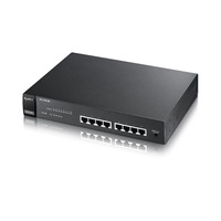 ZyXEL ES1100-8P 8port 10/100Mbps LAN PoE (64W) nem menedzselhető asztali Switch