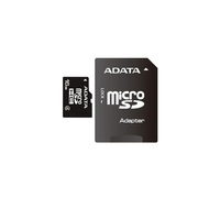 ADATA 16GB SD micro (SDHC Class 4) (AUSDH16GCL4-RA1) memóriakártya adapterrel