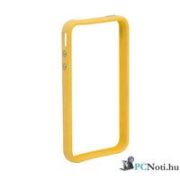 iPhone 4/4S citromsárga védőkeret - színes bumper
