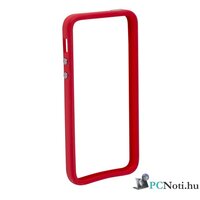iPhone 5/5S piros védőkeret - színes bumper