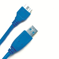 Delock USB3.0 A – Micro USB3.0 átalakító kábel, 1 m.