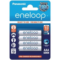 Panasonic Eneloop AAA 750mAh mikro ceruza akku 4db/ bliszter
